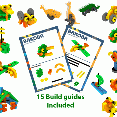 Mega Caixa Criativa - Bakoba Creative Mega Box – 300 Peças