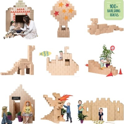 Building blocks - 200 peças XXL