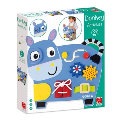 Painel de Madeira Burrinho com Atividades Painel de Madeira Burrinho com Atividades