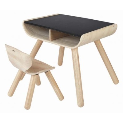 Mesa/ Secretária e cadeira PlanToys