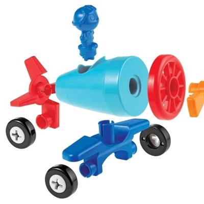 Constrói 3 em 1: Carro Avião