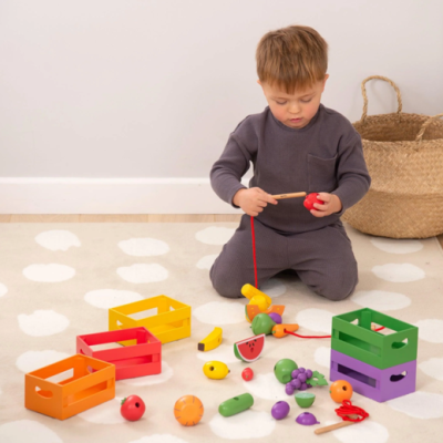 Caixas de Classificação de Frutas e Legumes em Madeira