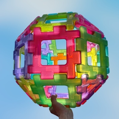 Polydron Gigante Translúcido