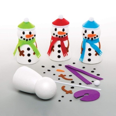 Kit Build a Snowman Pack de 4