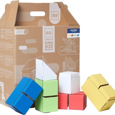 Set Colour Blocks - 200 peças XXL Set Colour Blocks - 200 peças XXL