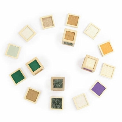 Cubos Sensoriais de texturas