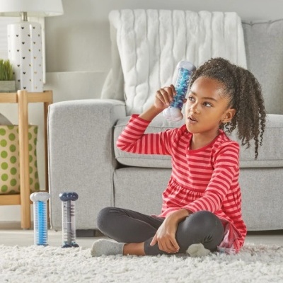 Tubos Sensoriais Sons da Chuva