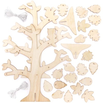 Kit Árvore de outono em madeira