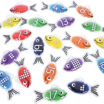 Rainbow Gel Number Fish
