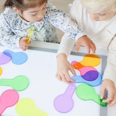 Conjunto de Paletas translúcidas