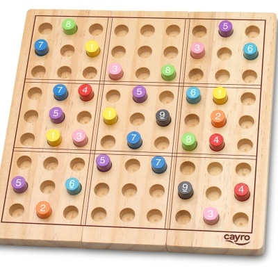 Sudoku de madeira