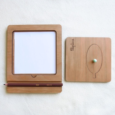 Inserções/ Stencils com formato de folhas