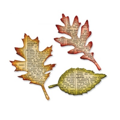 Bigz die Tattered leaves