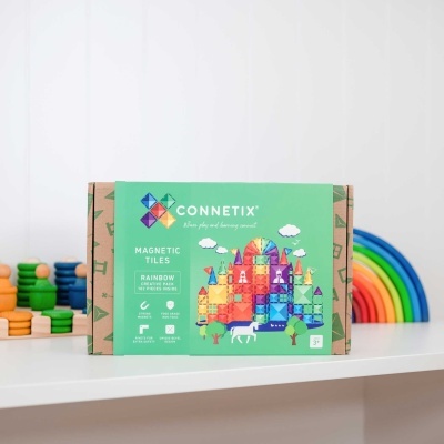 Connetix Rainbow Creative Pack 102 peças