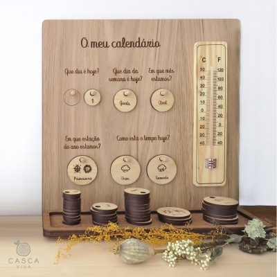 O meu calendário - Modelo 2