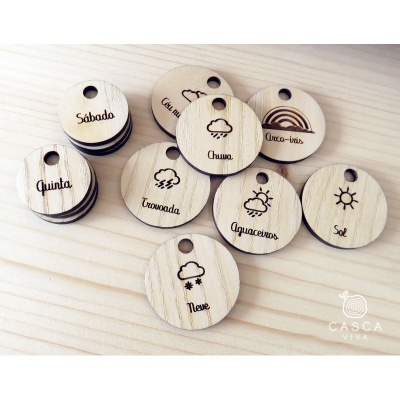 O meu calendário - Modelo 1