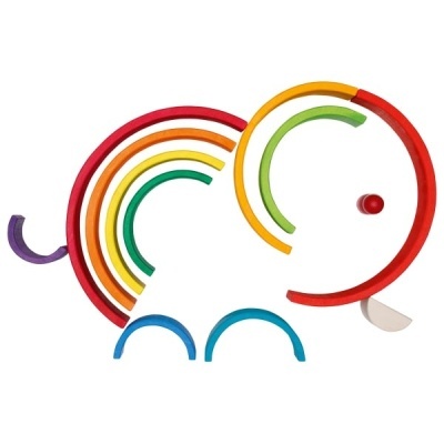 Arco-íris Waldorf - 11 Peças