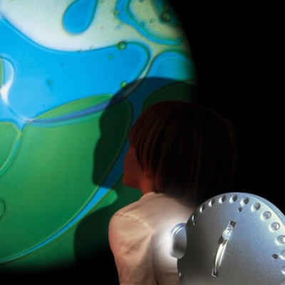 Projetor Espacial Mathmos Projeções Hipnotizantes de Lava Lamp