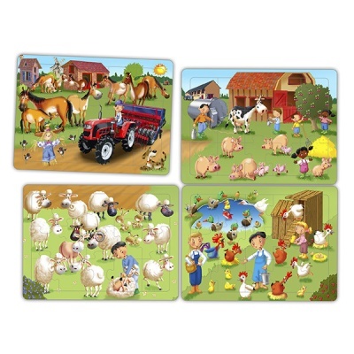 A Quinta - conjunto de quatro puzzles cooperativos