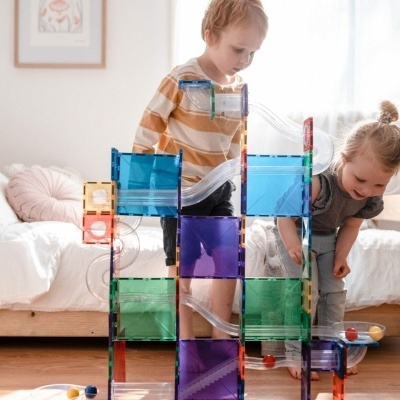 Connetix Rainbow Ball Run Pack