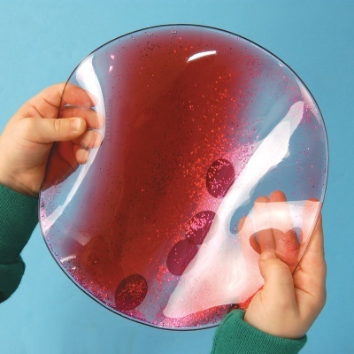 Squidgy Sparkle Sensory Gel Shapes