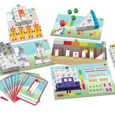 Conjunto de Atividades MathLink Cubes Numberblocks 11-20