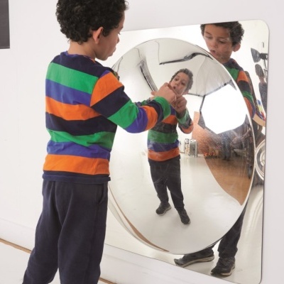 Painel de Espelho Convexo - uma cúpula Painel de Espelho Convexo - uma cúpula