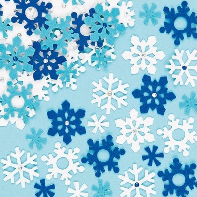 Snowflake Stickers - Pack de 75