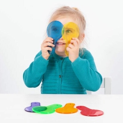 Paletas Translúcidas de Cores