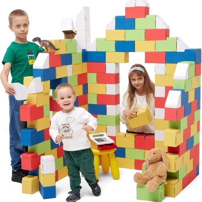 Set Colour Blocks - 200 peças XXL