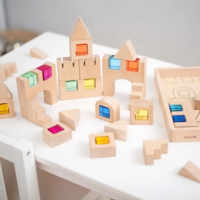 Blocos de construção com gemas Blocos de construção com gemas