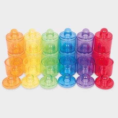 Potinhos de Cor Translúcidos