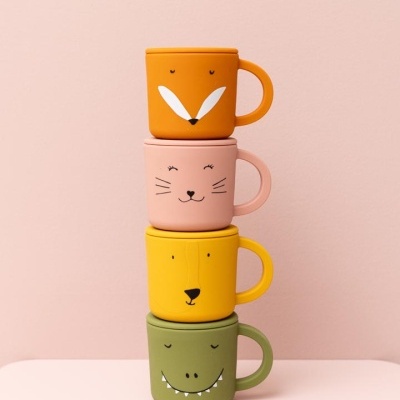 Copo de snacks em silicone