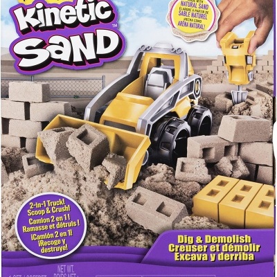 Kinetic Sand Dig & Demolish Truck Playset