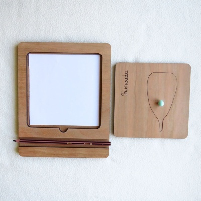 Inserções/ Stencils com formato de folhas