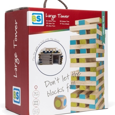 Jenga Gigante - Torre de equilíbrio