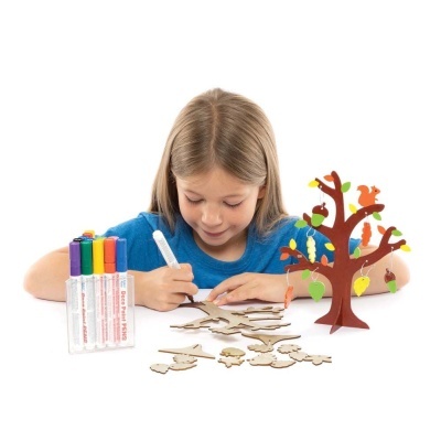 Kit Árvore de outono em madeira