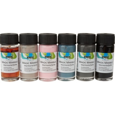 Kreul Magic Marble - Conjunto de Cores para Marmoreio