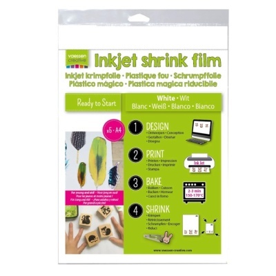 Shrink plastic A4 (Plástico Mágico) para impressão Shrink plastic A4 (Plástico Mágico) para impressão