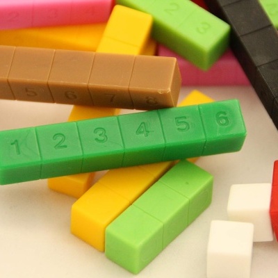 Cuisenaire numerado - 450 peças