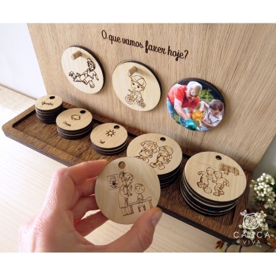 O meu calendário - Modelo 1