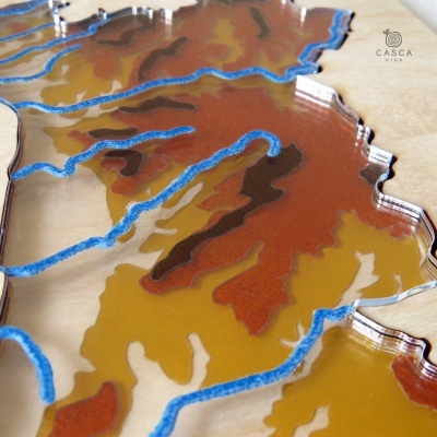 Portugal Continental - Relevo e Hidrografia