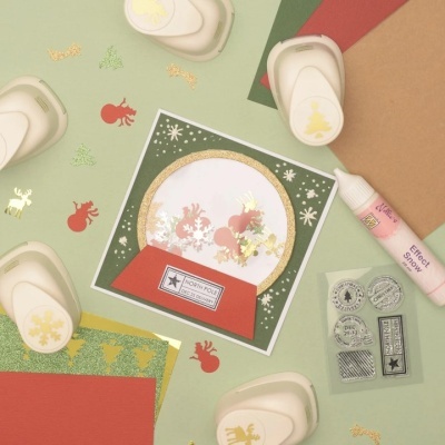 Efeito de Neve para Técnica Mista