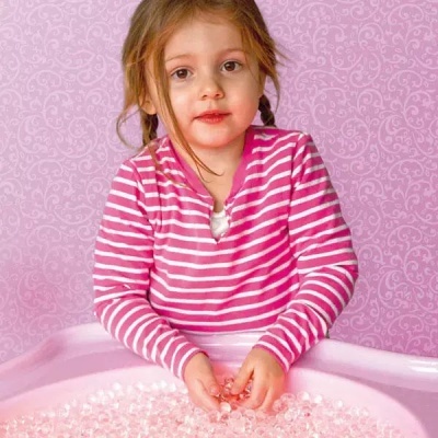 Bolinhas sensoriais transparentes