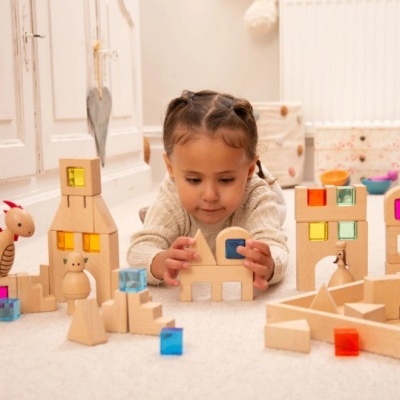 Blocos de construção com gemas Blocos de construção com gemas