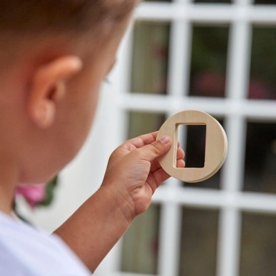 Formas de Madeira Dentro e Fora