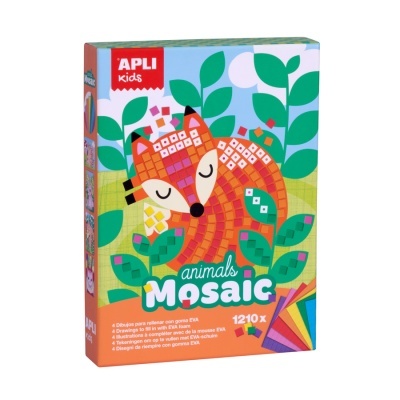 Jogo de Mosaicos com Animais APLI Kids