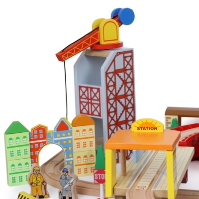 Wooden Railway "Port"