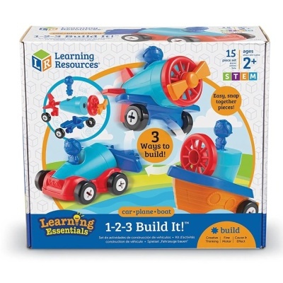 Constrói 3 em 1: Carro Avião