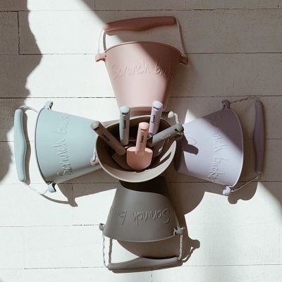 Conjunto Praia Silicone + acessórios Scrunch